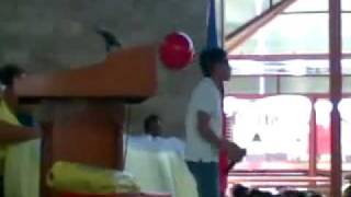 Jovit Baldivino singing Faithfully and After all this years  P Garcia Gym Batangas [upl. by Anirdnajela]