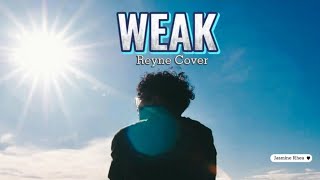 WEAK  SWV  Reyne Cover Lyrics [upl. by Mcconaghy]