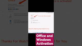 Office and Windows Activation Command foryou windows office microsoft [upl. by Helms233]