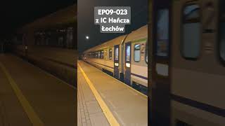 EP09023 z IC Hańcza do Krakowa w Łochowie shorts vlog train pociagi trainspotting railway [upl. by Anivla711]