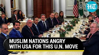 Watch Islamic Nations Warning To USA Israel After UN Ceasefire Resolution Blocked  Gaza  Hamas [upl. by Ehcadroj]