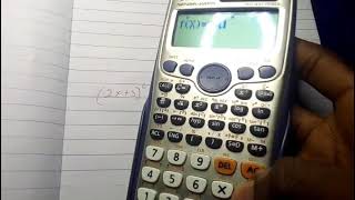 How to find the greatest coefficient of a binomial expansion using calculator simple trick [upl. by Sylas]