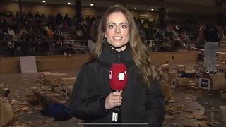 23112024 Falso directo del Campeonato de Corta de Troncos Carla Infiesta Noticias Cuatro [upl. by Maccarone]