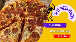 Best Pizza Review  Ciao Pizzeria 🍕🎨 [upl. by Chitkara]