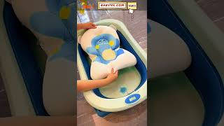 Limited bathroom space Foldable Newborn Bathtub to the rescue [upl. by Aneladdam]