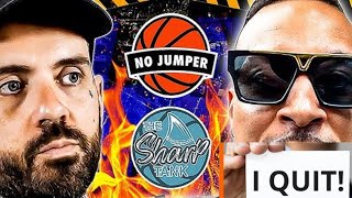 Reacting tonShape getting fired and exposed by Adam 22 for No Jumper [upl. by Eignav]