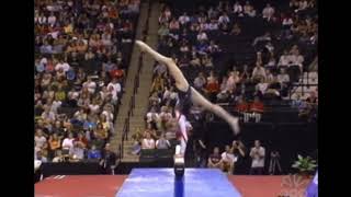 Nastia Liukin CRAZY Beam Save [upl. by Nuhsyar]