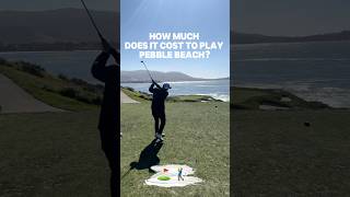 pebble beach costs how much to play golf teetime pebblebeach [upl. by Mowbray]