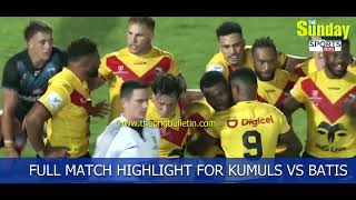 PNG KUMULS Vs FIJI BATIS 2024 [upl. by Atnohs]