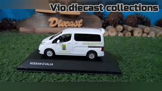 732Vio diecastScale 143 Diecast Nissan Evalia 2024 [upl. by Navinod790]