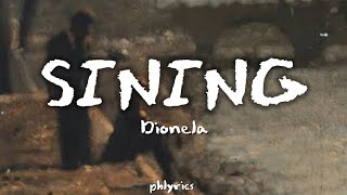 Sining  Dionela ft Jay R LYRICS [upl. by Leverett]