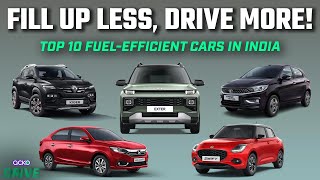 Top 10 FuelEfficient Cars in India Which One To Buy In 2024 [upl. by Anavi503]