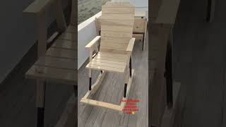 wooden rocking chair makingdiyahşap sallanan sandalye yapımıshorts [upl. by Roxanna238]