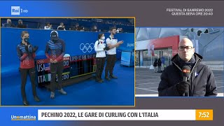 Olimpiadi di pechino invernali  Unomattina 03022022 [upl. by Ahsiruam607]