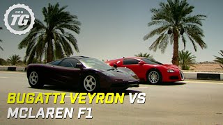 Bugatti Veyron vs McLaren F1  Top Gear [upl. by Pratt]