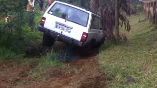 4X4 jeep cherokee 21 TD dorigine en OFF road [upl. by Lexerd725]