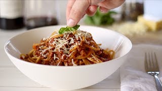 Spaghetti Bolognese Recipe [upl. by Flora898]