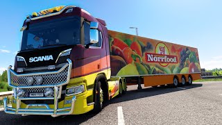 POV Delivery NerrFood NTG 20 Ton linköping to Jönköping  Truck SCANIA  Realstic 4K  ETS 2 [upl. by Granese280]