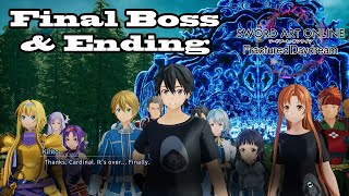 Sword Art Online Fractured Daydream  Final Boss  Ending  Credits  Asuna Ending  Neige [upl. by Ani953]