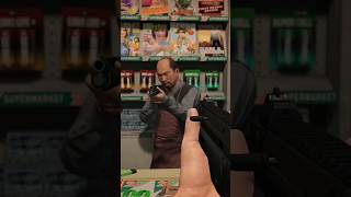 Robbing Store GTA 5 gta gtaonline shorts gta5 [upl. by Ingalls413]