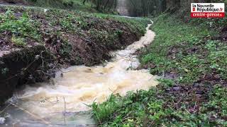 VIDÉO Vienne Les inondations en images [upl. by Autrey779]