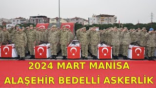 2024 Mart Manisa Alaşehir Bedelli Askerlik Yemin Töreni [upl. by Enomis14]