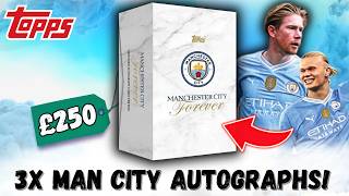 BEST Man City Box 🔥 Topps Manchester City Forever  Opening amp Review [upl. by Ardnuaet917]