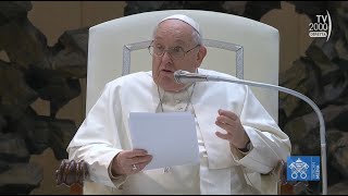 Papa Francesco Udienza Generale 3 gennaio 2024 [upl. by Ylreveb]