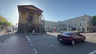 Charleston Walk  Meeting Street to Calhoun Street via White Point Garden [upl. by Eelac]