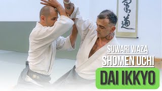 Suwari Waza Shomen Uchi Dai Ikkyo [upl. by Rehpotsirc]