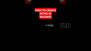 Create an AWESOME Intro with Capcut in Minutes [upl. by Nytsirhc955]