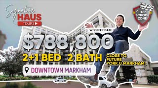 Million Dollar Markham Condo Market is INSANE  99 South Town Centre Blvd Markham [upl. by Mauri]