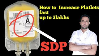 How to increase blood platelets rapidly in Hindi  how to increase platlets fast With Transfusion [upl. by Oyek]