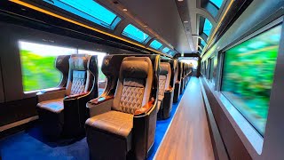 Riding on Japan’s Amazing Luxurious Train  Saphir Odoriko Premium Green [upl. by Krissy]