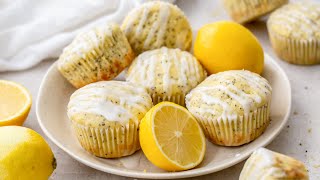 Lemon Poppy Seed Muffins [upl. by Shafer]