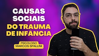 Causas sociais do TEPTC Como a sociedade valida o trauma de infância [upl. by Noyar545]