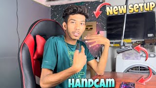 New setup for handcam gameplay recording and play free fire onetap headshot with facecam [upl. by Adan462]