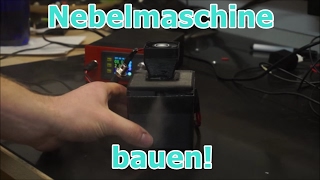 Nebelmaschine bauen Modellversuch [upl. by Einuj350]