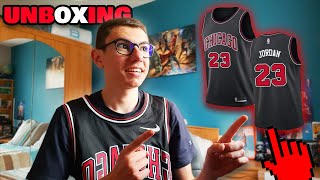 UNBOXING  Maillot NBA Jordan BULLS Statement Edition [upl. by Anitak580]