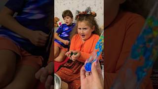 How we made Rainbow Crystals😳❤️shorts crystals experiment scienceexperiment fun familyfun [upl. by Nyrak758]