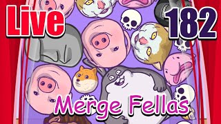 LIVE PLAYING MERGE FELLAS 3D MADNESS MADE WORLD RECORD FUN PLAY 182 [upl. by Allemac]