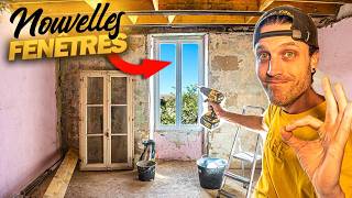 COMMENT POSER des fenêtres en 6 ÉTAPES  Ça change TOUT  EP14 ‪Rénovation totale [upl. by Niwle]