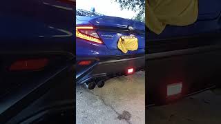 2022 subaru WRX Invidia R400 CatBack exhaust [upl. by Llenreb161]