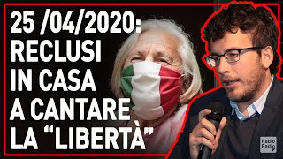 FESTA DELLA quotLIBERAZIONEquot 2020 LOCKDOWN DRONI STRADE BLINDATE APP TRACCIABILITĂ€  Diego Fusaro [upl. by Aggy]