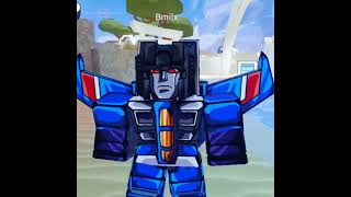 A fun day with Thundercracker until  starscream thundercracker megatron roblox [upl. by Karas]