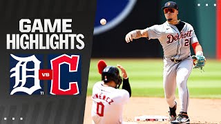 Tigers vs Guardians Game Highlights 72524  MLB Highlights [upl. by Garrick33]