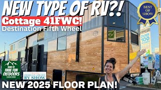 NEW Type of RV 2025 Forest River Cottage 41FWC Fifth Wheel Trailer [upl. by Yrem]