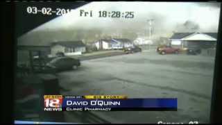 Security Cameras Catch Tornado Tearing Through Morgan County Kentucky [upl. by Elbart]