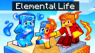 Having an ELEMENTAL LIFE in Minecraft [upl. by Naedan533]