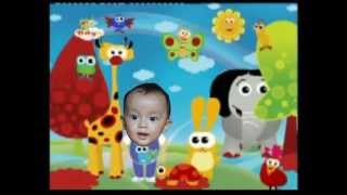 Hokey Pokey Dancing Baby TV  Fadhiel from Indonesia [upl. by Ylrak]